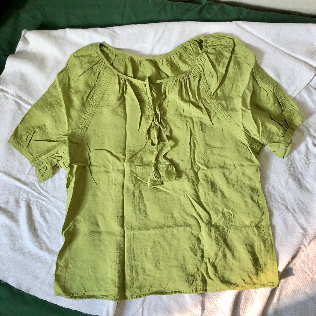 Green Colette Top