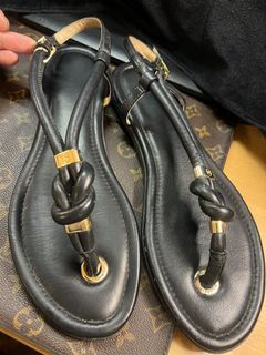 Michael Kors MK Leather Sandals