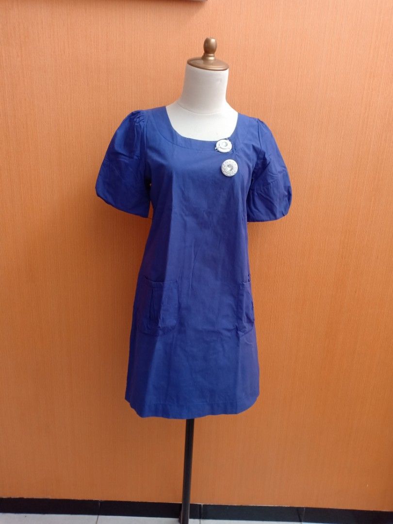 Mini midi dress wanita biru INTEND cewek M L lengan pendek santai, Fesyen Wanita, Pakaian Wanita, Gaun & Rok di Carousell Mini midi dress wanita biru INTEND cewek M L lengan pendek santai, Fesyen Wanita, Pakaian Wanita, Gaun & Rok di Carousell