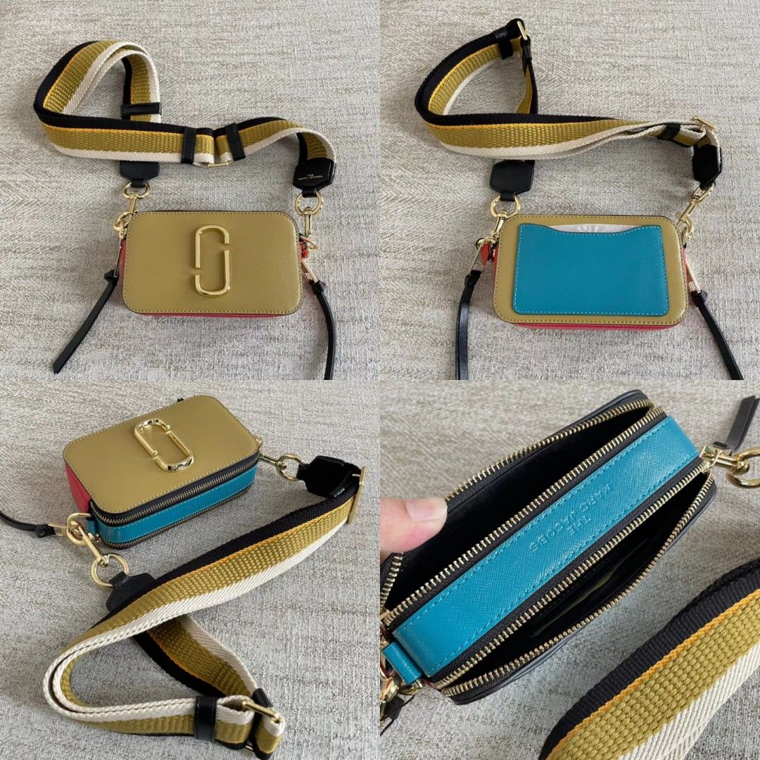 MJ Snapshot Bag Olive Ecru Women s Fashion Bags Wallets Cross body Bags on Carousell