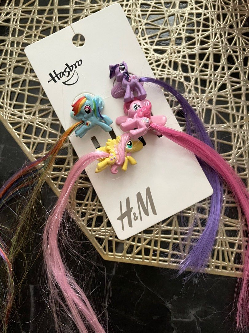 My little pony hair clips h&m top