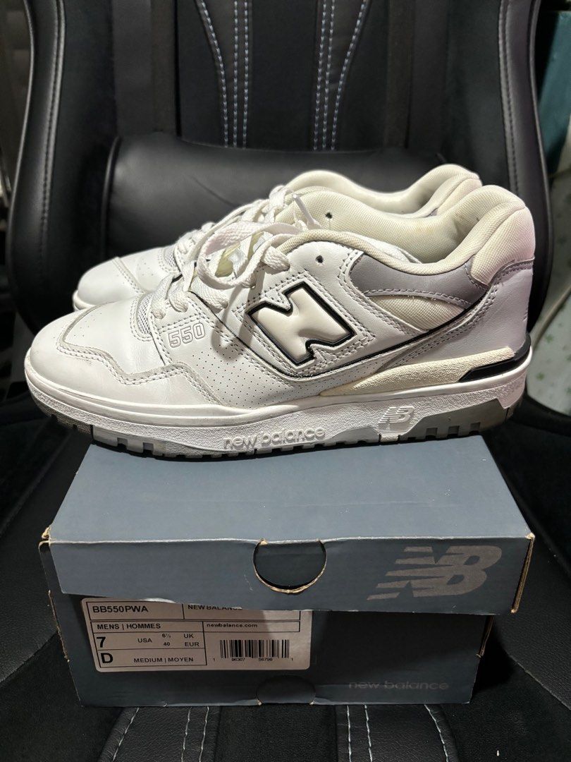 New Balance 550 Shadow (Category: Sneakers) located in Makati City. Submitted by evrlg (Listing ID 1299548780, Image 3). Description: For sale New Balance 550 Shadow Size 7us 9/10 condition With og box Selling it for Php 5,000 only Makati area or shipping.