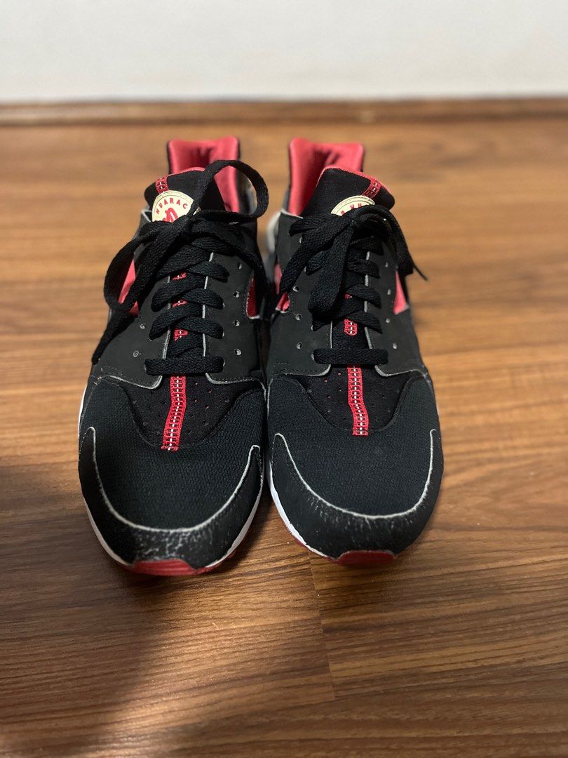 Nike Huarache Breds Men s Fashion Footwear Sneakers on Carousell