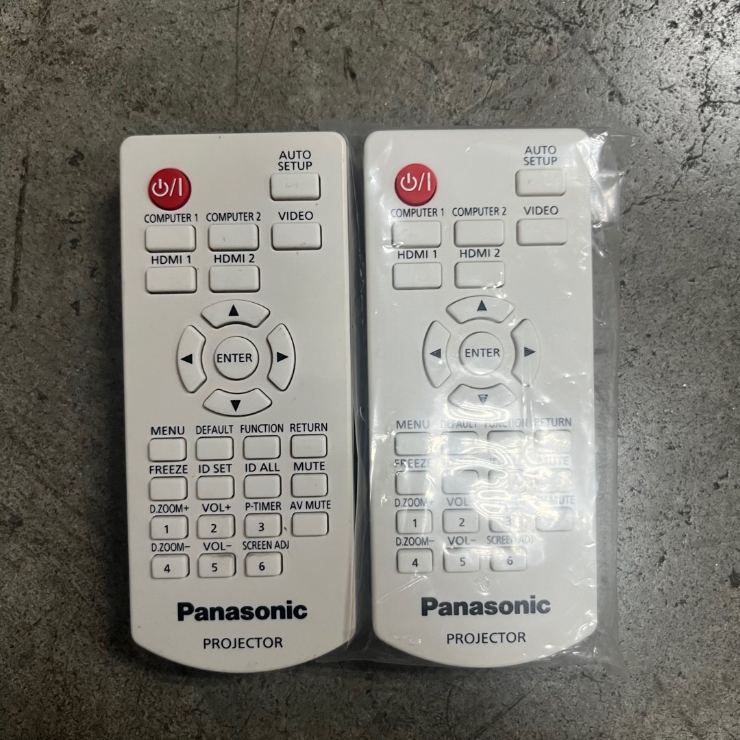 Panasonic Projector Control Panasonic Projector Remote Controller N2QAYA000088/000183, TV & Home ...