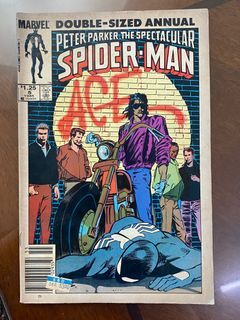 Peter Parker Spectacular Spider-man Annual #5 Double Size 1st Ace Key Marvel MCU Vintage comics used