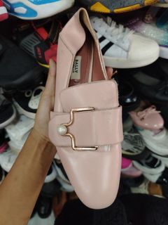 pink bally sandal