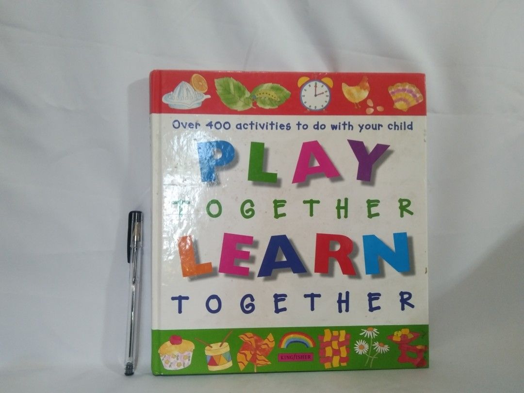 PLAY TOGETHER LEARN TOGETHER (Category: Children's Books) located in Quezon City. Submitted by sky_bookstore (Listing ID 1299476777, Image 1). Description: Hardcover Book Note: We sell pre-loved books. Some books may have minor flaws, such as shelf wear, creases and other common signs of usage. Location: Sauyo, QC.