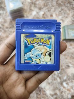 Pokemon Blue (Damage Label) Authentic GBC Gameboy Color