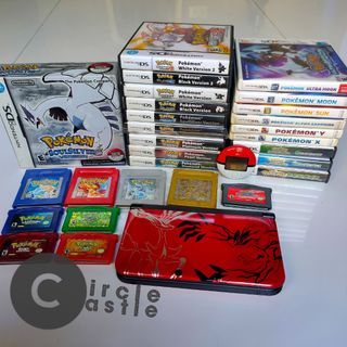 Pokemon Games for Gameboy Classic Gameboy Color GBC Gameboy Advance GBA Nintendo DS Nintendo 2DS Nintendo 3DS