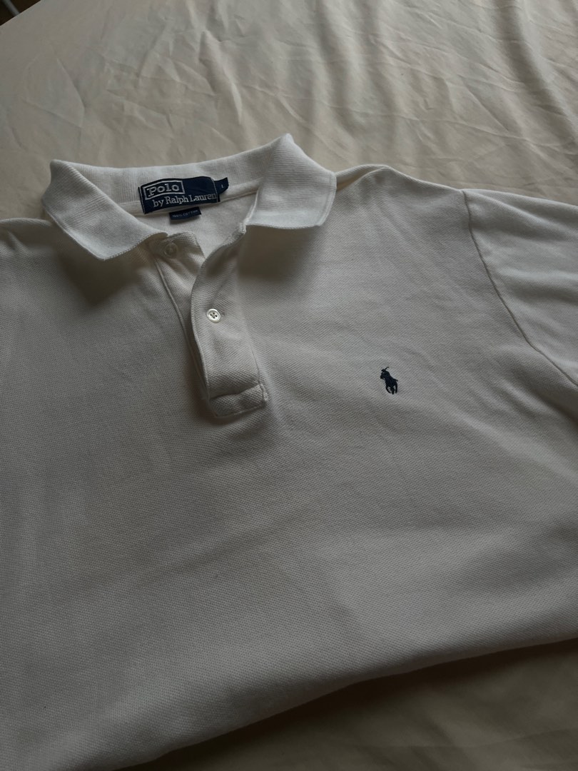 Vintage white Ralph Lauren I love polo tee