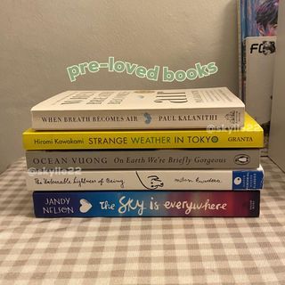Pre-loved books for sale