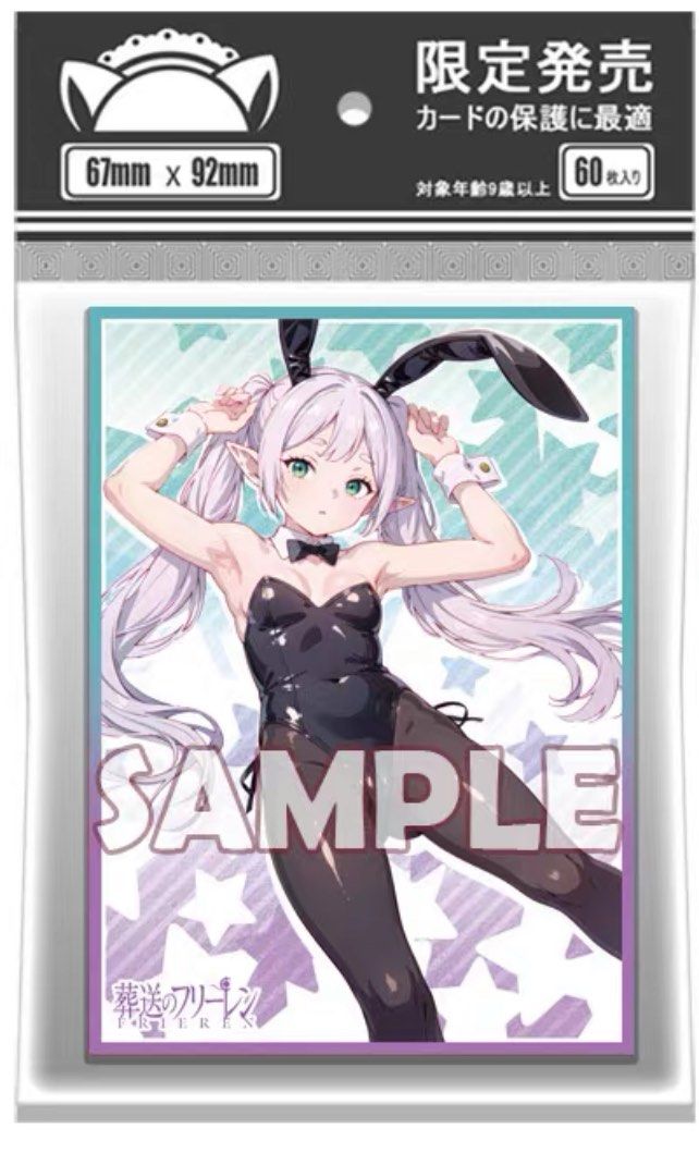 Pre-Order Frieren: Beyond Journey's End Card Sleeves - FREE MAILING,  Hobbies & Toys, Toys & Games on Carousell