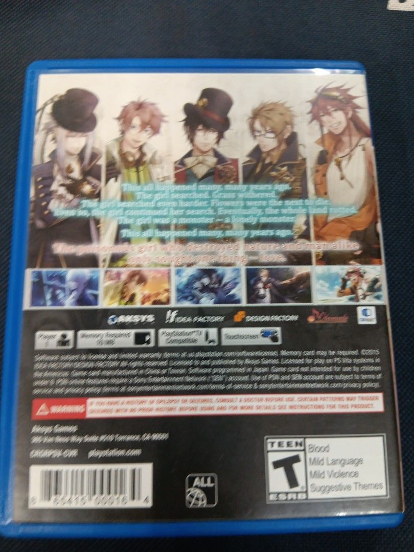 PsVita Code Realize (Category: PlayStation) located in Manila. Submitted by ayinong0453384 (Listing ID 1299485520, Image 2). Description: item is in excellent condition pm for order.