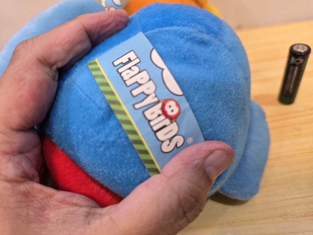 Rare Flappy Bird Plush Toy (Category: Plushies & Soft Toys) located in Quezon City. Submitted by babylianne (Listing ID 1299596967, Image 3). Description: Rare Plushies Collectible Hars to Find Flappy Bird In Excellent Condition Actual Photo Posted AS IS - What you see is what you get.