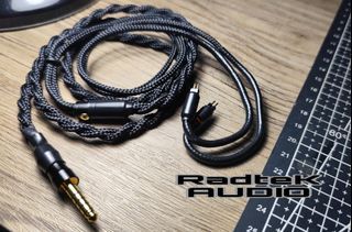 Raven premium cable for IEMs, Earphones, Headphones and other audio connection.