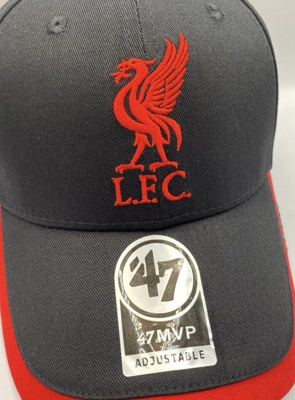 Ready For Collection 47 Brand Liverpool Liverbird Velcro back Cap Hat Men s Fashion Watches Accessories Caps Hats on Carousell