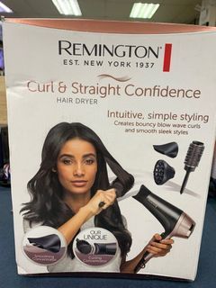 Remington Curl & Straight Confirence Hair Dryer 220volts