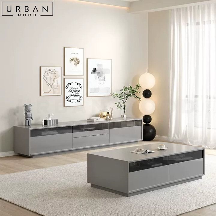 ROECK Modern TV Console, Furniture & Home Living, Furniture, TV ...