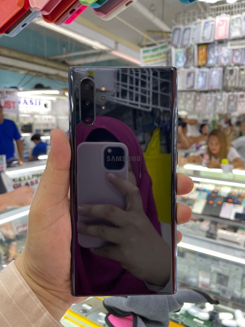 SAMSUNG NOTE 10 PLUS 12/256 SINGLESIM OPENLINE NO ISSUE (Category: Samsung) located in Pasig City. Submitted by fairgadgetshop (Listing ID 1299580184, Image 1). Description: OPEN FOR SALE, SWAPPING OR TRADE-IN WE ARE BUYING PRELOVED OR BRANDNEW (EVEN BY BULK) ALL KINDS OF GADGET LAPTOP, IPHONES, ANDROID SMARTPHONES, APPLE WATCH, IPAD ETC. MESSAGE US FOR MORE INFO.✨🧡 (RFS: BUY & SELL) Selling Preloved: SAMSUNG NOTE 10 PLUS 12/256 SINGLESIM OPENLI