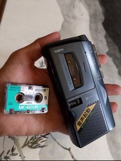 SANYO Micro Cassette Player Recorder