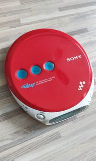 Sony CD Discman D-141 Portable Audio Music Player Vintage Retro Walkman ...