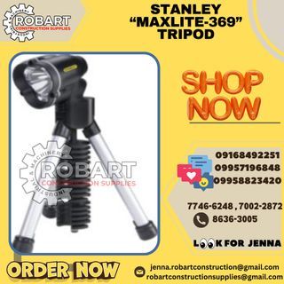 stanley  maxlite -369  tripod flashlight