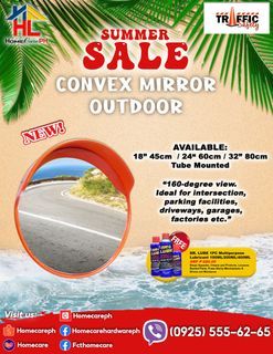 SUMMER SALE (Traffic Safety Convex Mirror Outdoor)