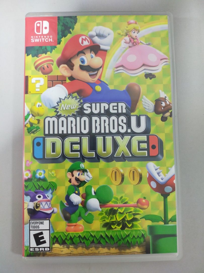 Super Mario Bros U Deluxe (Nintendo Switch Game), Video Gaming, Video  Games, Nintendo on Carousell