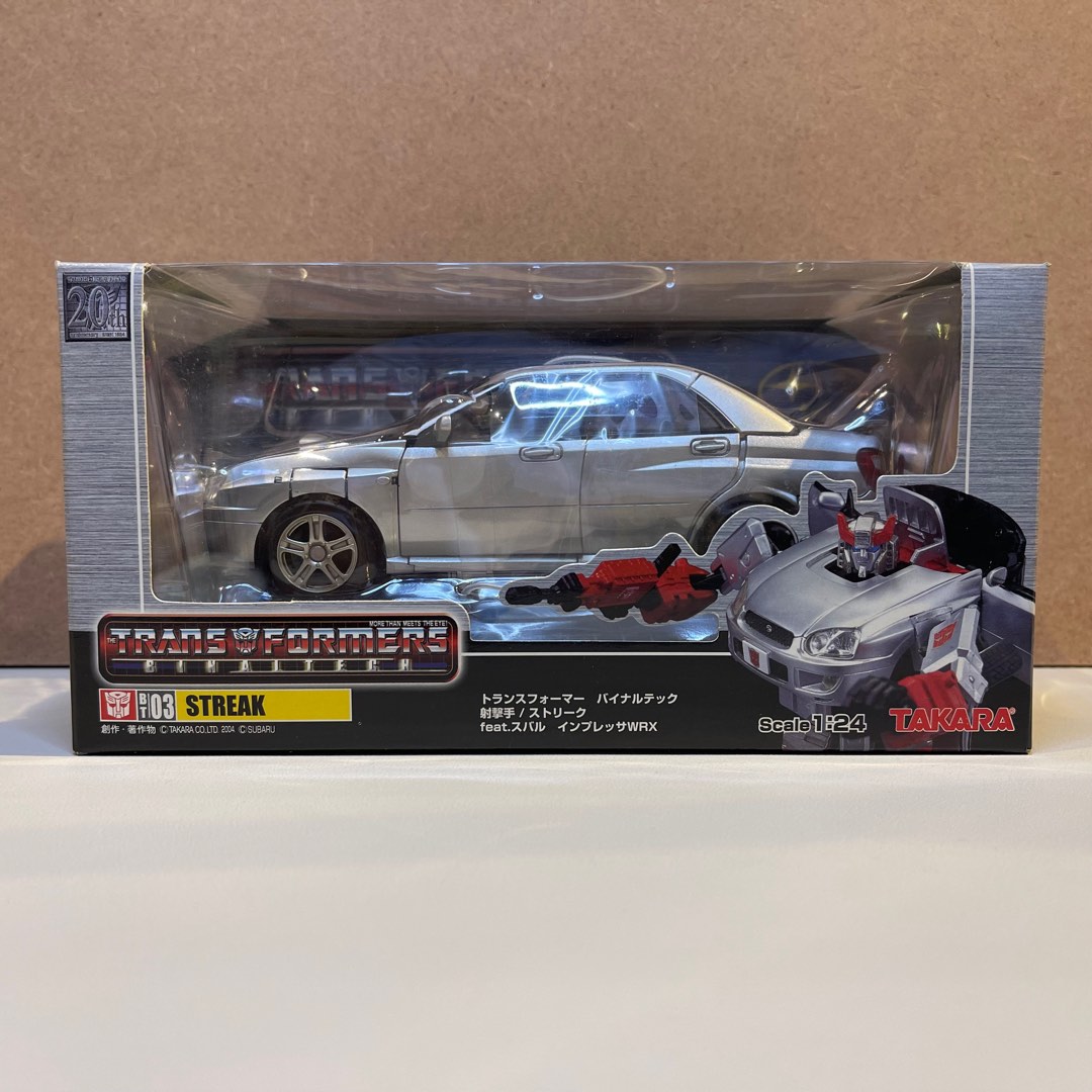 TAKARA トランスフォーマー BT03 STREAK 1:24 TAKARA TRANSFORMERS BT03 STREAK 1 24 | eBay