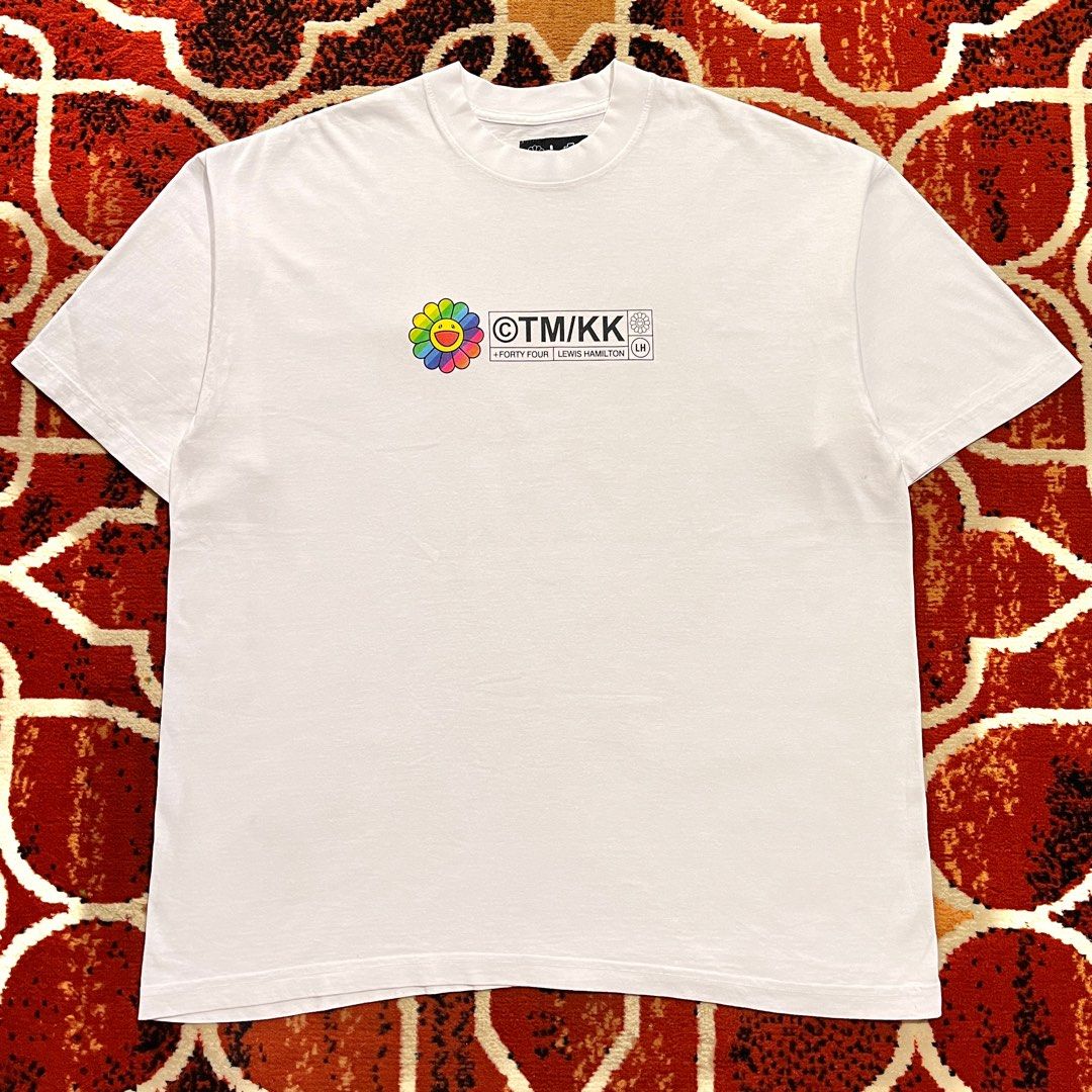 Takashi Murakami Lewis Hamilton Race Zone Tshirt, Fesyen