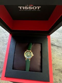 Tissot emerald green watch