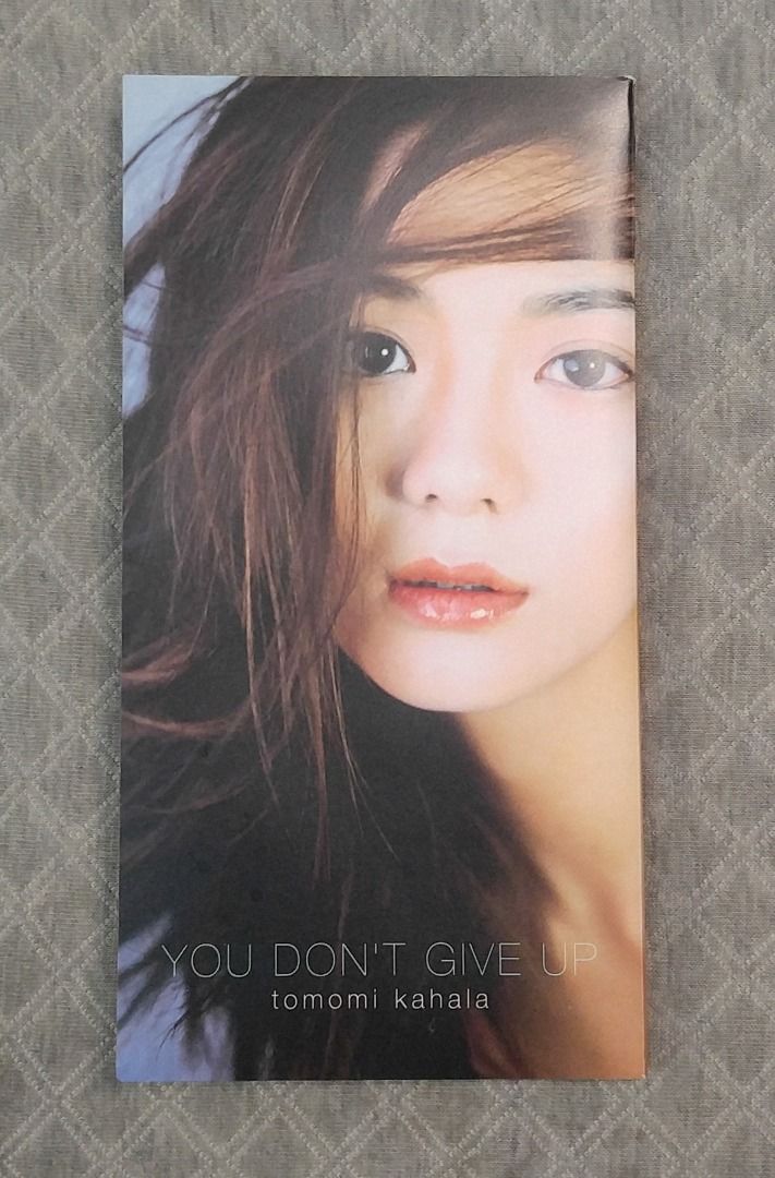 Tomomi Kahala (華原朋美) - YOU DON'T GIVE UP (2) 日版二手單曲CD 