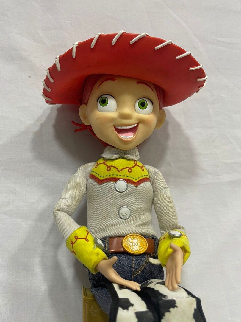 Toy Story 2 Pull String Talking Eng Ver. Jessie Woody Dolls Think Way Disney Pixar Hobbies Toys Toys Games on Carousell