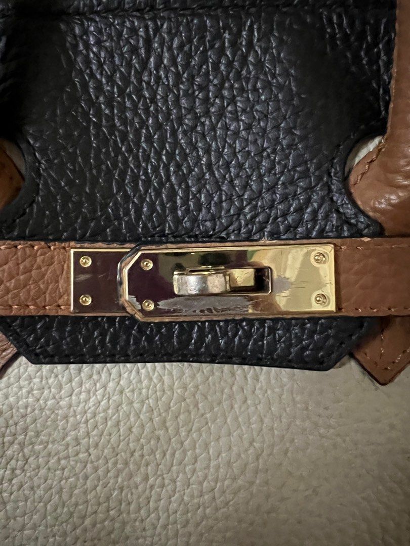 Tricolor birkin bag (Category: Shoulder Bags) located in Davao. Submitted by thedeclutterMD (Listing ID 1299468315, Image 3). Description: Medium to semilarge sized. Fits a lot of things. Classy and chic.