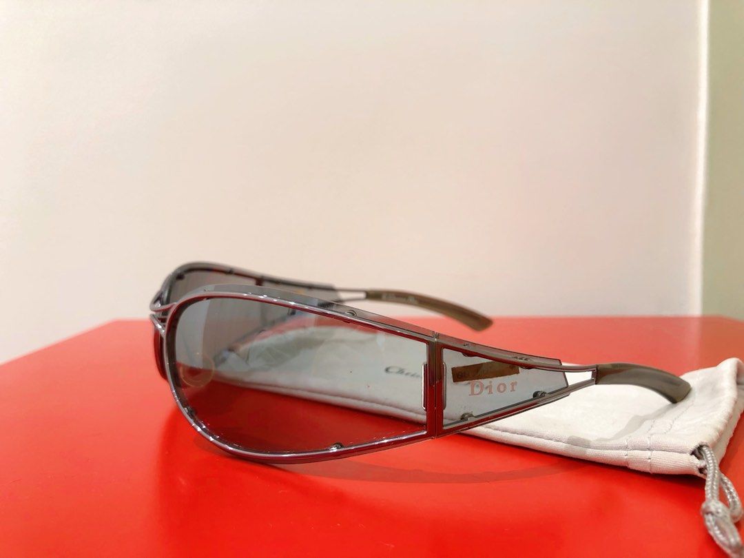 【クリスチャンディオール】ジョンガリアーノ期 サングラス　リムレス　y2k クリスチャンディオール】ジョンガリアーノ期 サングラス