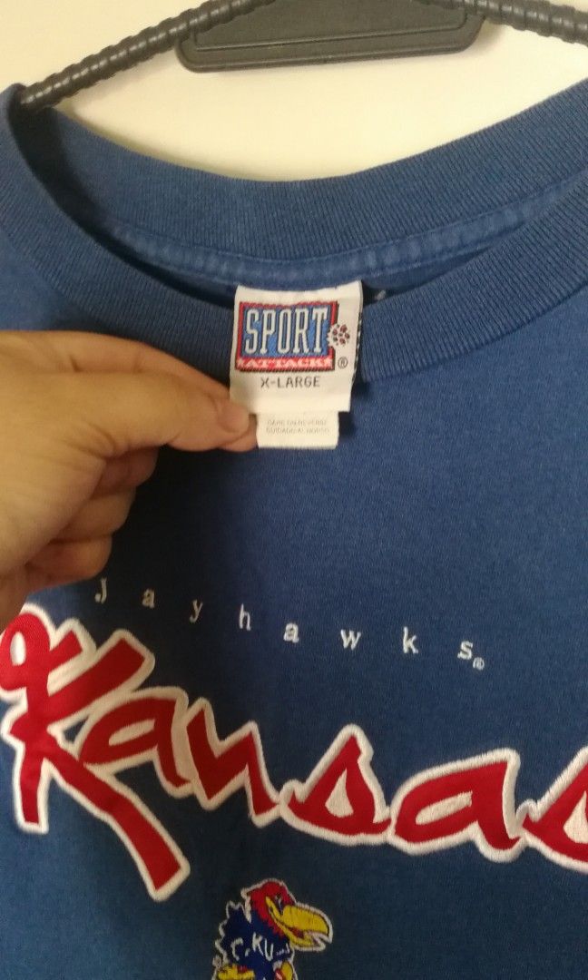 vintage kansas jays (Category: Tshirts & Polo Shirts ) located in Quezon City. Submitted by eystackap (Listing ID 1299592760, Image 2). Description: dimes 23.5x29.