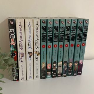 VIZ & Yen Press Manga: Kaiju No.8, The Case Study of Vanitas, Spy x Family