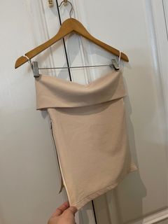 Zara tube top with side zips