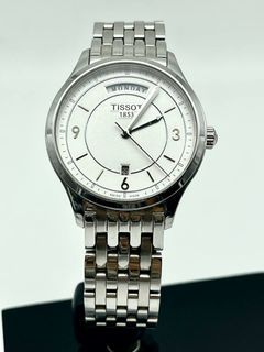 1853 Tissot Day Date T038430A Silver Dial Stainless Steel