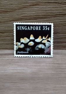 1994 35C SINGAPORE REEF LIFE DEFINITIVES NUDIBRANCHU #SG714A