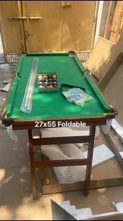 27x55 inches Mini Billiard Table