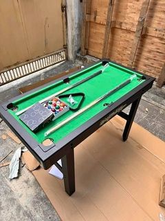 2x4ft Black Mini Billiard Table