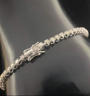 3cts diamond classic tennis bracelet
