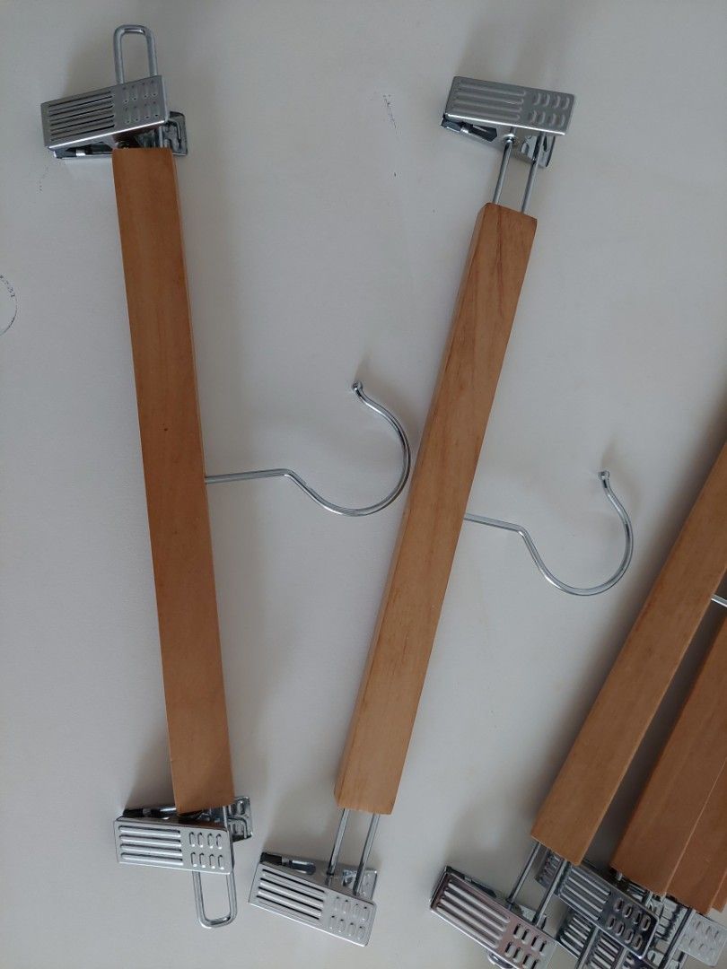 60pcs of Ikea skirt pant hanger