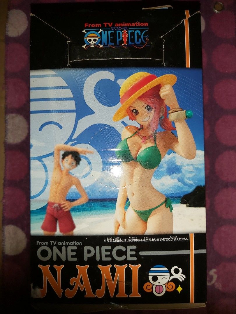 奈美娜美Nami 水着泳裝泳衣Bikini 三點式ONE PIECE OP 海賊王DX Figure