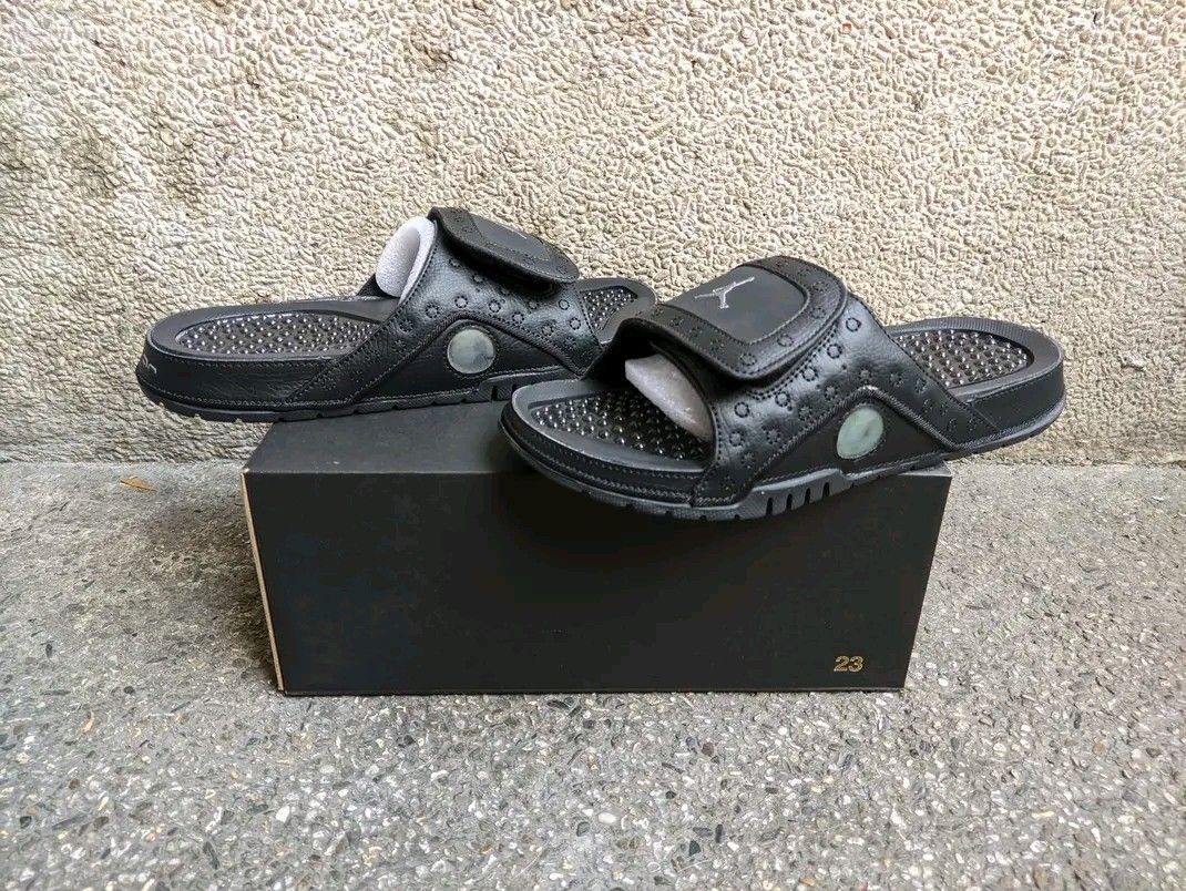 jordan hydro 13 black