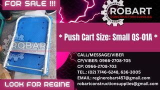 * Push Cart Size: Small QS-01A *