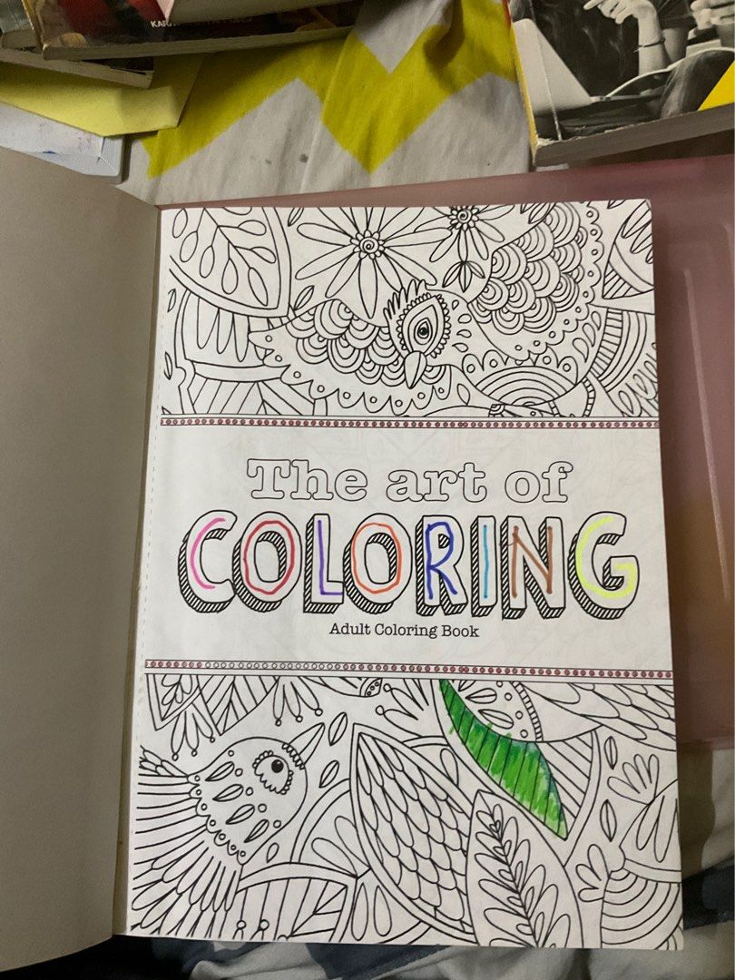 Adult / Kids Coloring Book, Hobbies & Toys, Books & Magazines, Children ...