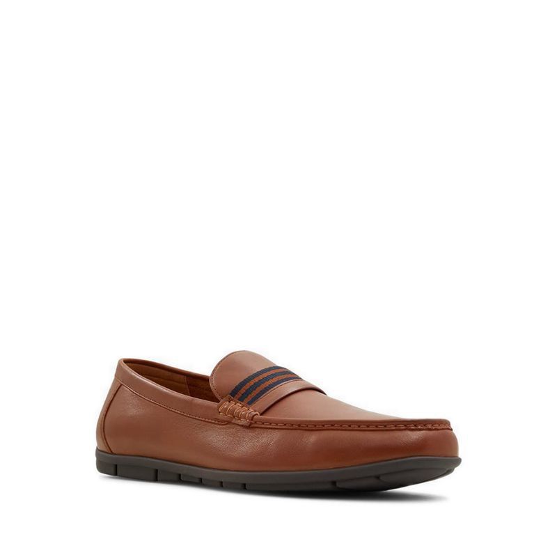 ALDO Borealis Men Loafer Casual Shoe Cognac, Men's Fashion, Footwear