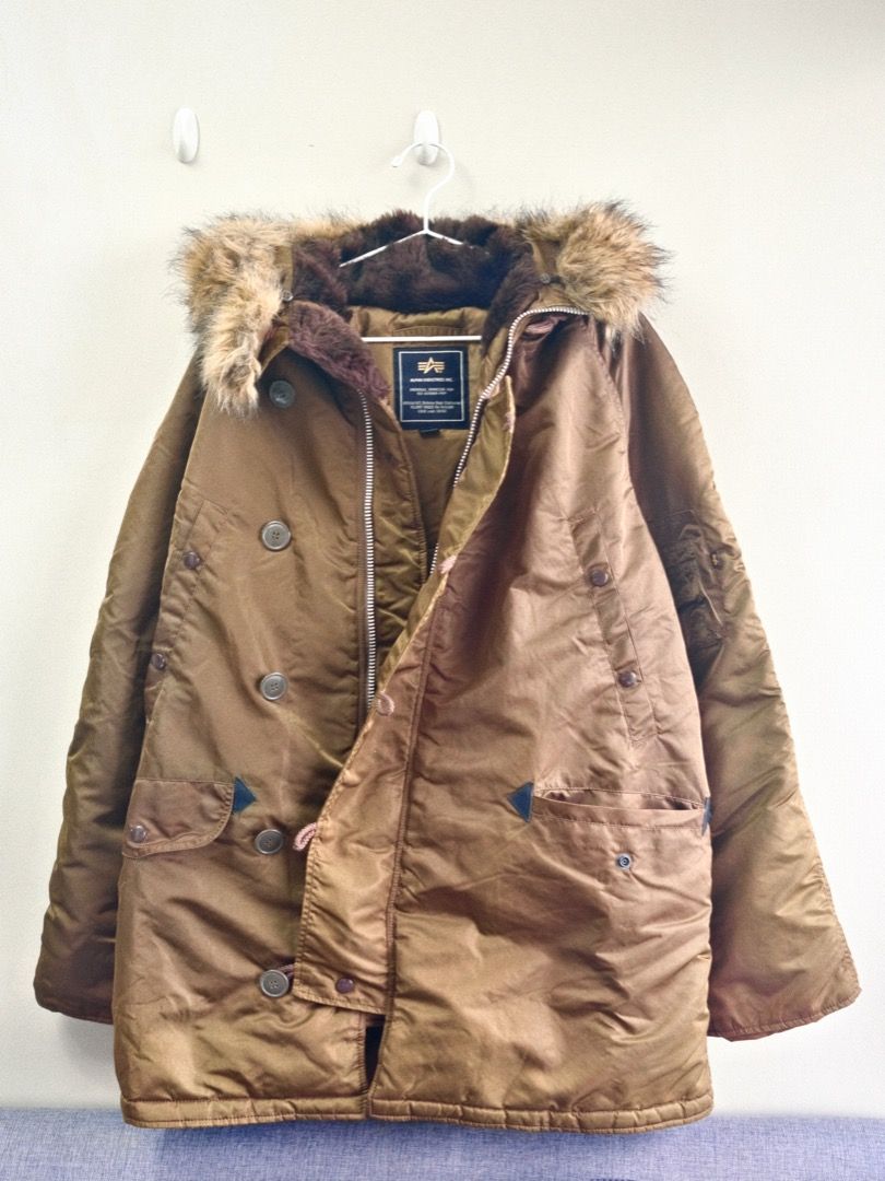 Alpha Industries N 3B USAF Snorkel Parka Men s Fashion Coats Jackets and Outerwear on Carousell